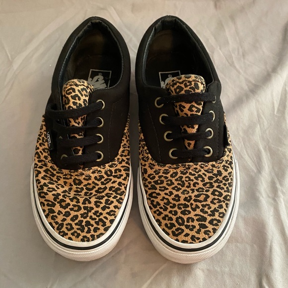 Leopard Print Vans authentic - Picture 1 of 5